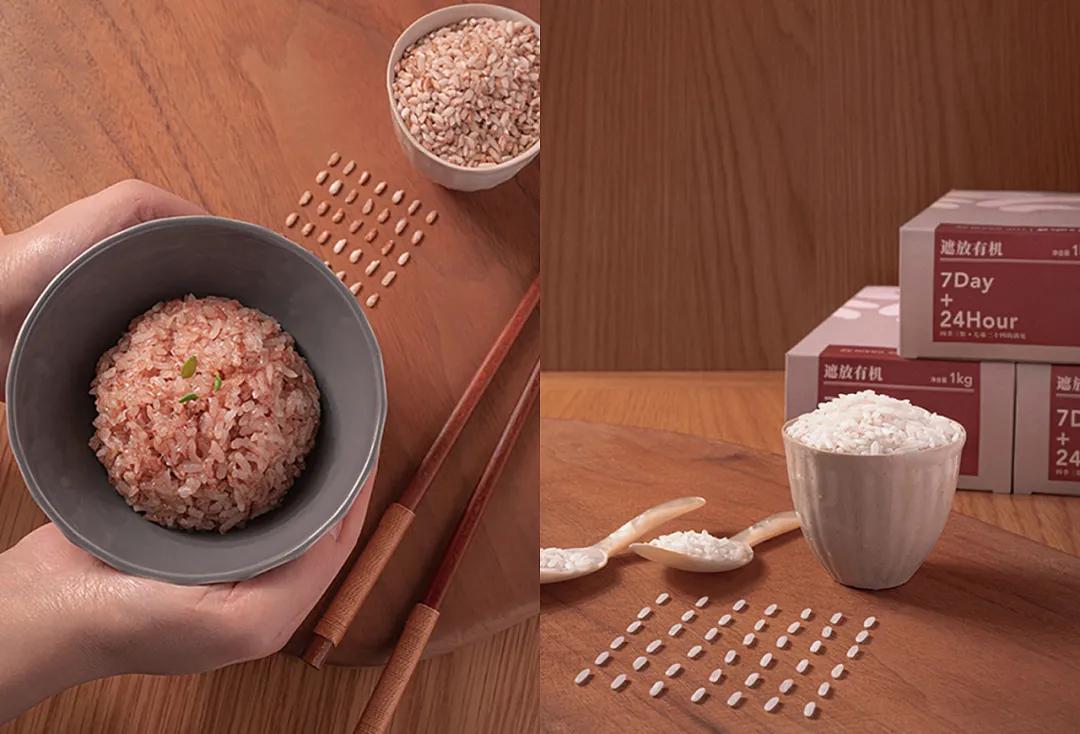 大米包装创意图案,国内大米包装设计现状