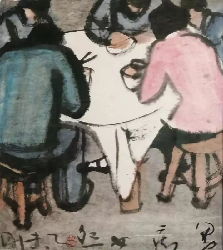 亦中亦西的艺术格局丨忆著名画家杨刚先生