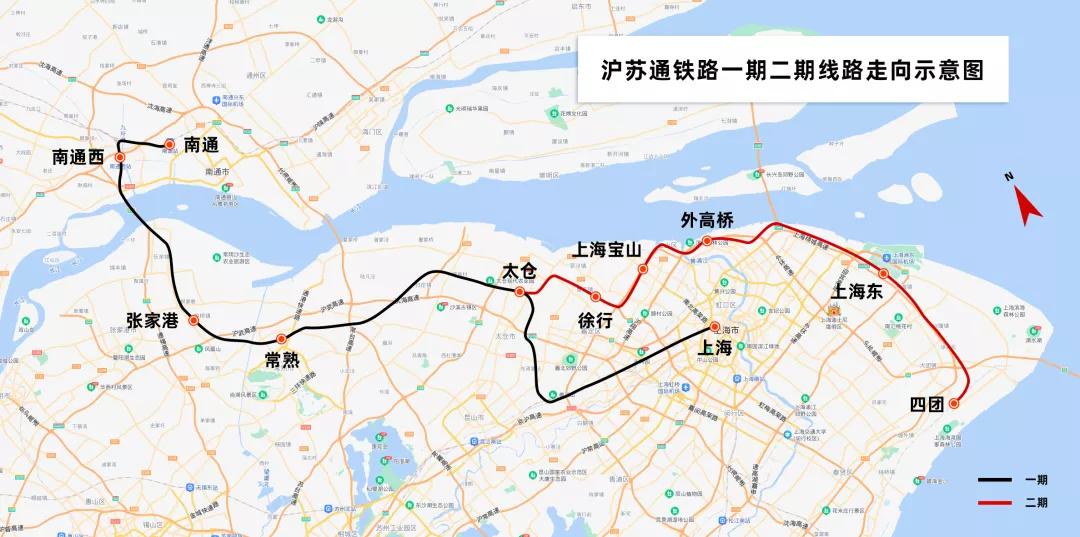 上海宝山北部交通规划图,宝山北部地区轨交规划