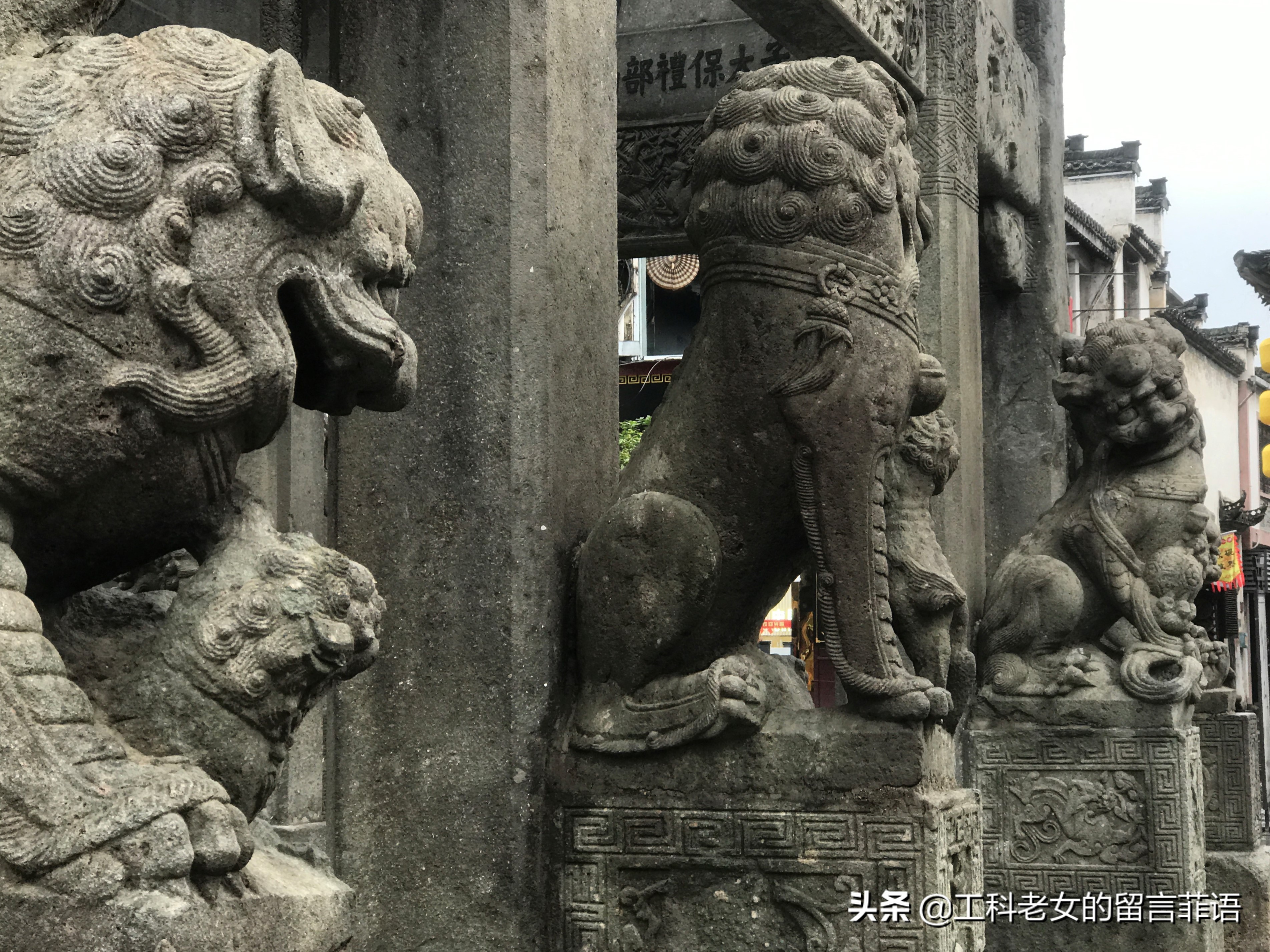 古徽州最古老的牌坊,徽州古城世科牌坊