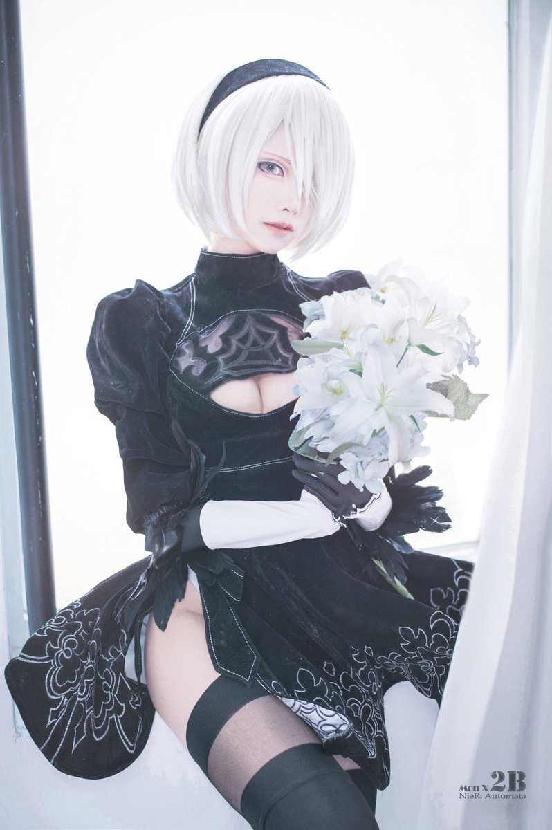 这是你的“老婆”？日本妹子COS黑贞新条莤及2B小姐姐，真是大赞