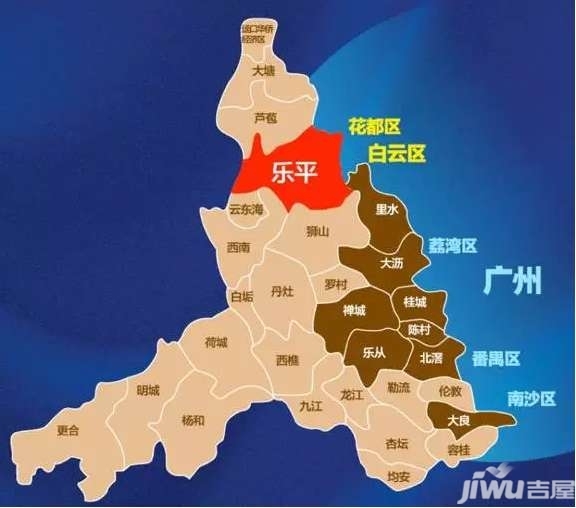 三水乐平未来5年规划雍翠新城,三水乐平镇新城五年规划