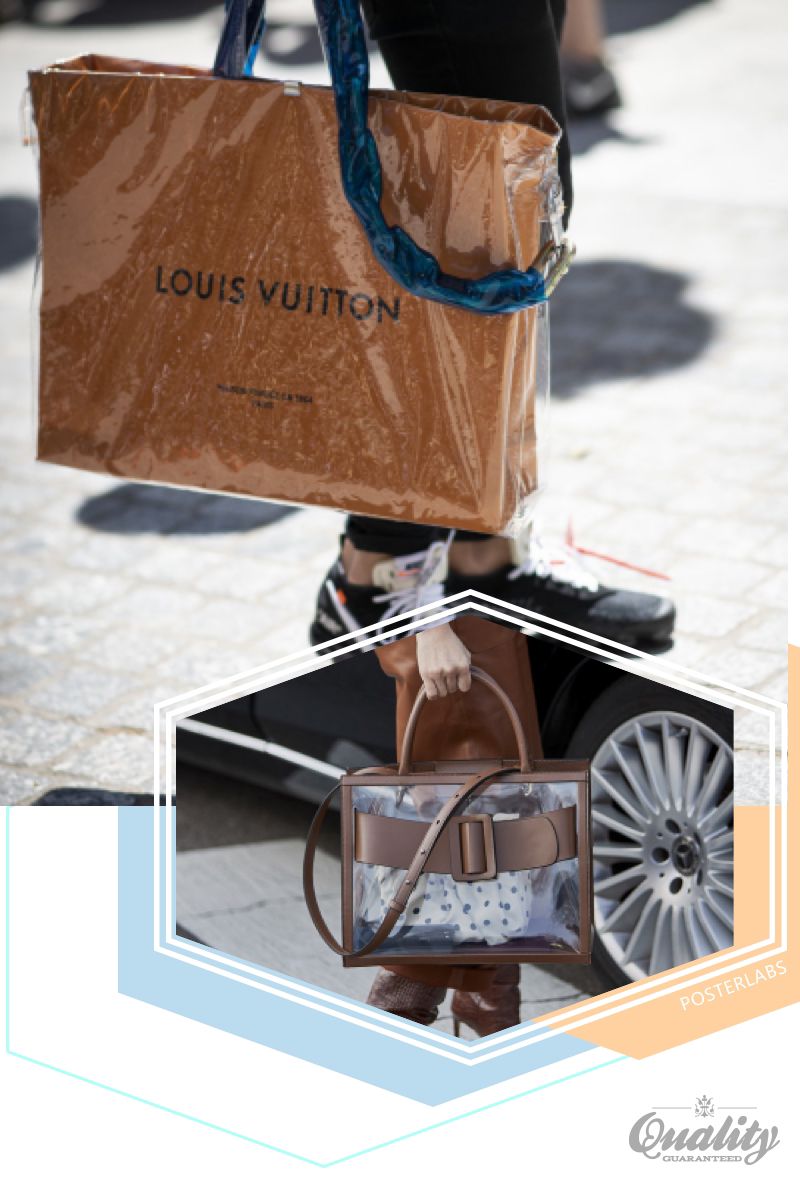 普通包包背腻了，试试“PVC”元素的包包吧，时髦吸睛很高级