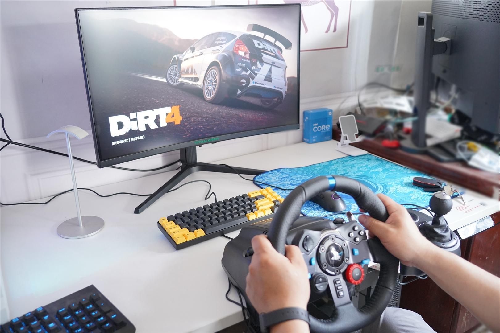 罗技g29方向盘测评,罗技g29方向盘玩极品飞车设置教程