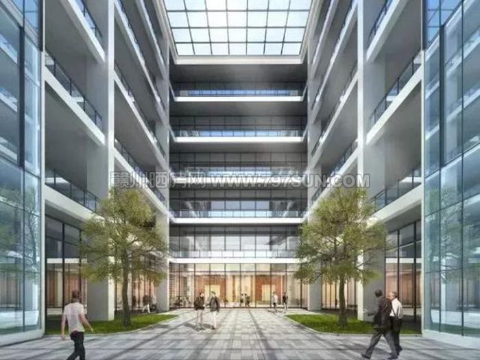 赣州万众嘉汽车交易中心航拍,赣州万众嘉汽车后市场