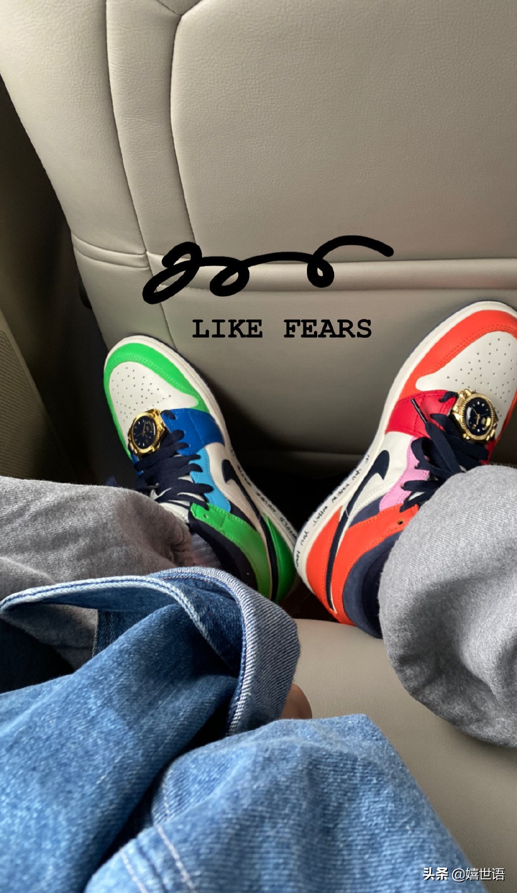 周雨彤穿板鞋图片,周雨彤spell牛仔裤穿搭