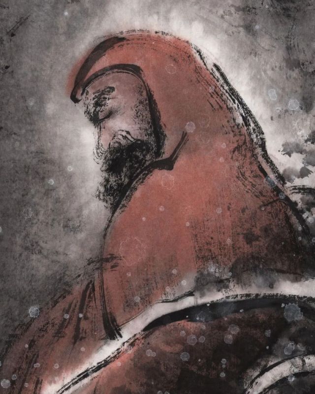 一念起陆尚绘达摩系列,一念起陆尚新绘达摩系列