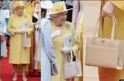 女王带小黑包旅行,女王随身包