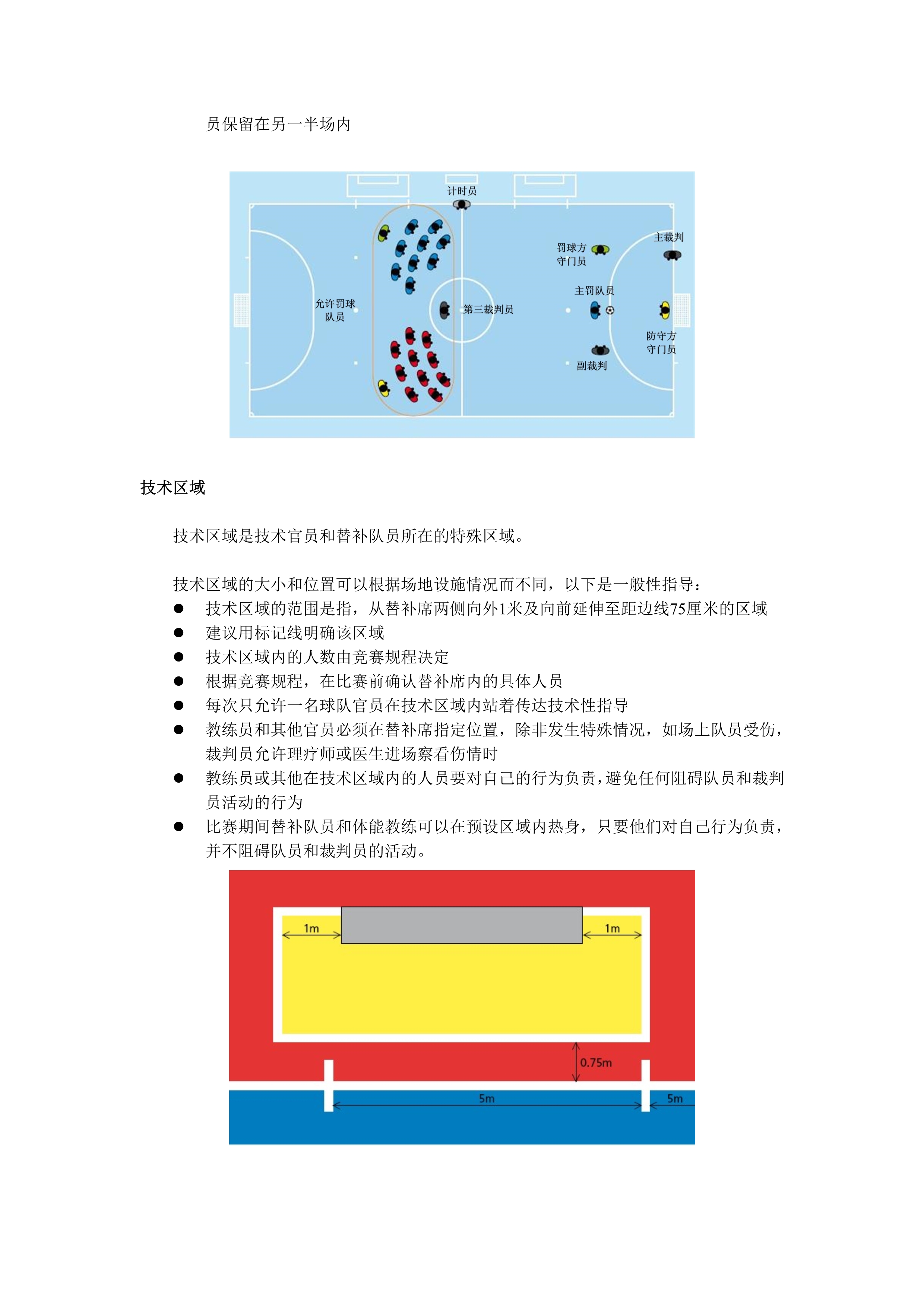 五人制足球裁判全场跑动还是半场,室内五人制足球裁判教学