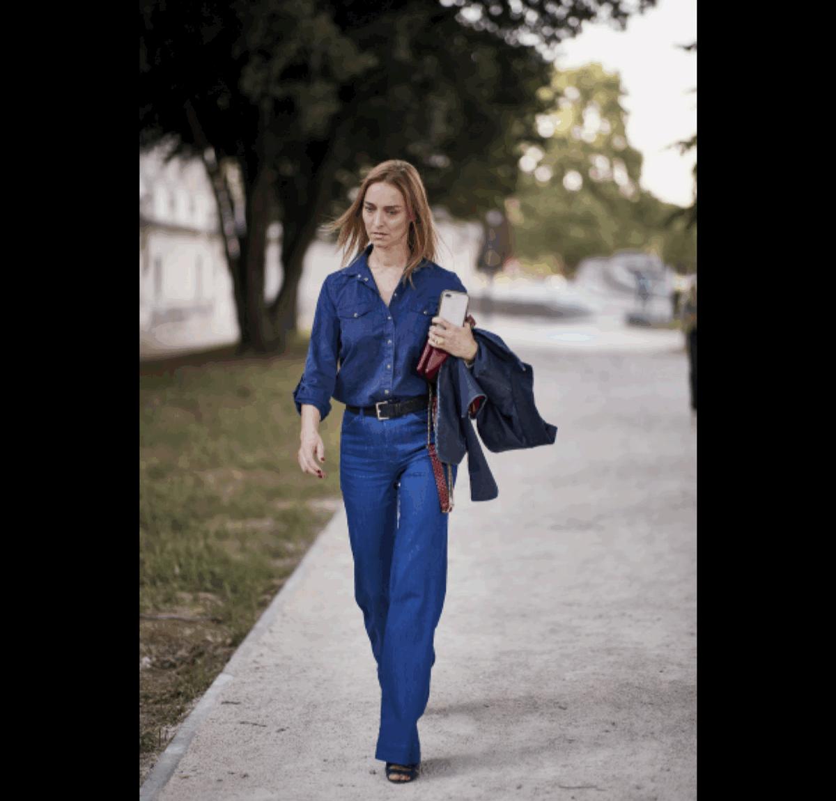 牛仔衬衫不会搭配？最in的“搭配灵感”送你，夏天这样穿真有范儿