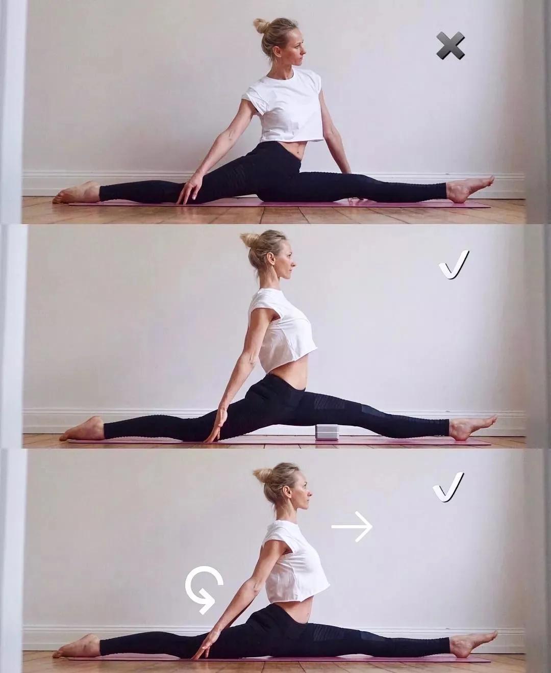 劈叉的胯如何矫正,劈叉骨盆摆不正是什么原因