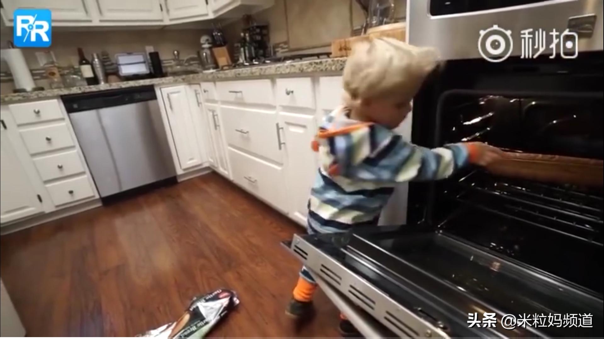 当三岁的儿子说，他要给一个特别的女孩做顿饭