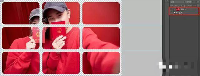 ps建立1280*720的九宫格,ps如何做出一寸照片的九宫格