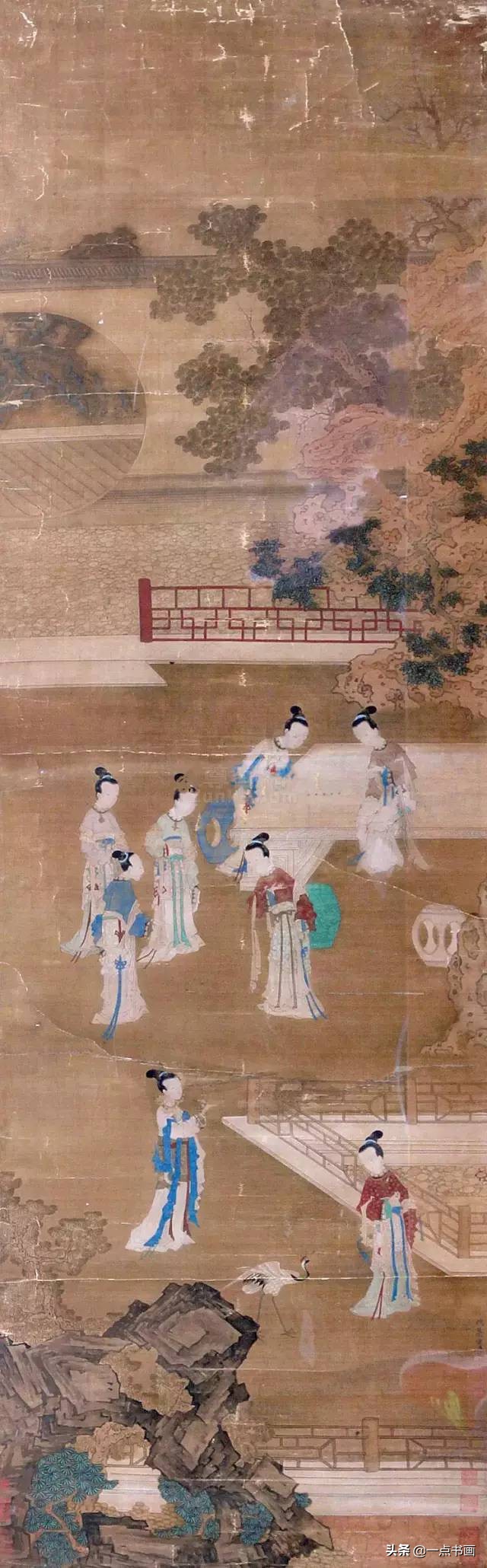 明仇英拍卖60亿的作品,明仇英桃源仙境图临摹