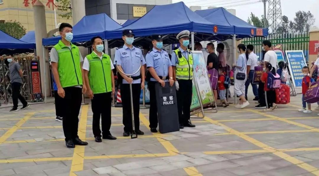 开学第一天，大悟公安已暖心就位！