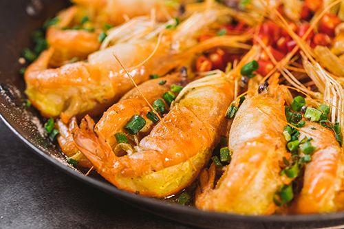 全网吃虾第一名,吃虾全网第一