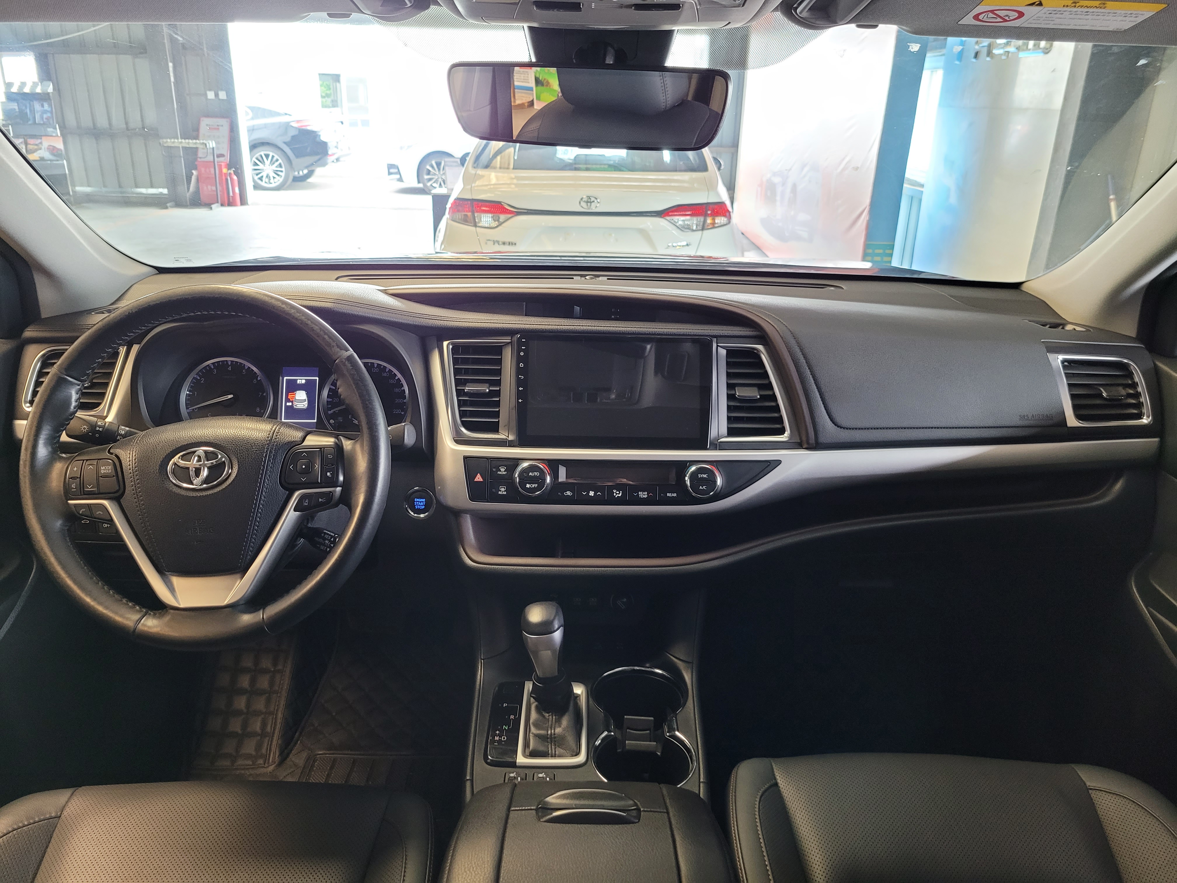 以前老汉兰达和现在汉兰达对比,新汉兰达空间尺寸直观图