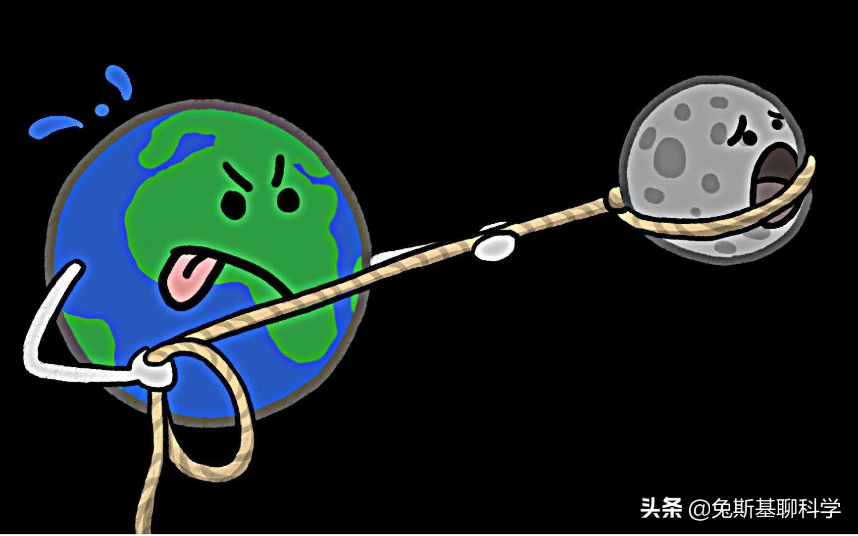 月球总是以同一面朝向地球原因,月球为何总是只有一面对着地球