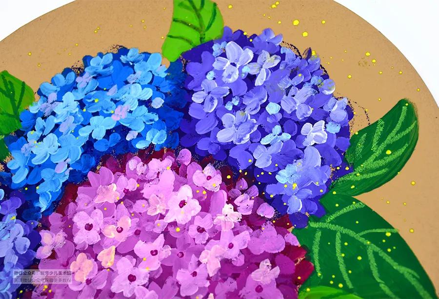 儿童水粉画春天简单又好看,儿童水粉画练习