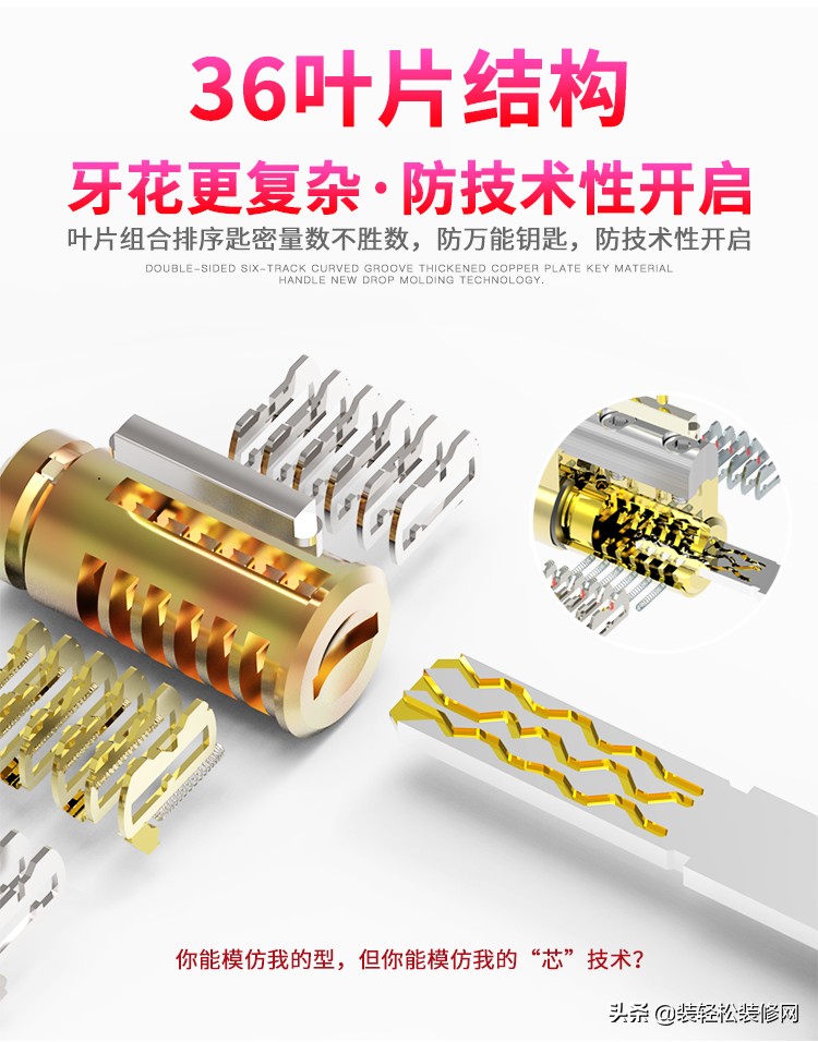 目前最好的防盗门锁芯是哪种,防盗门锁芯最好的是哪种