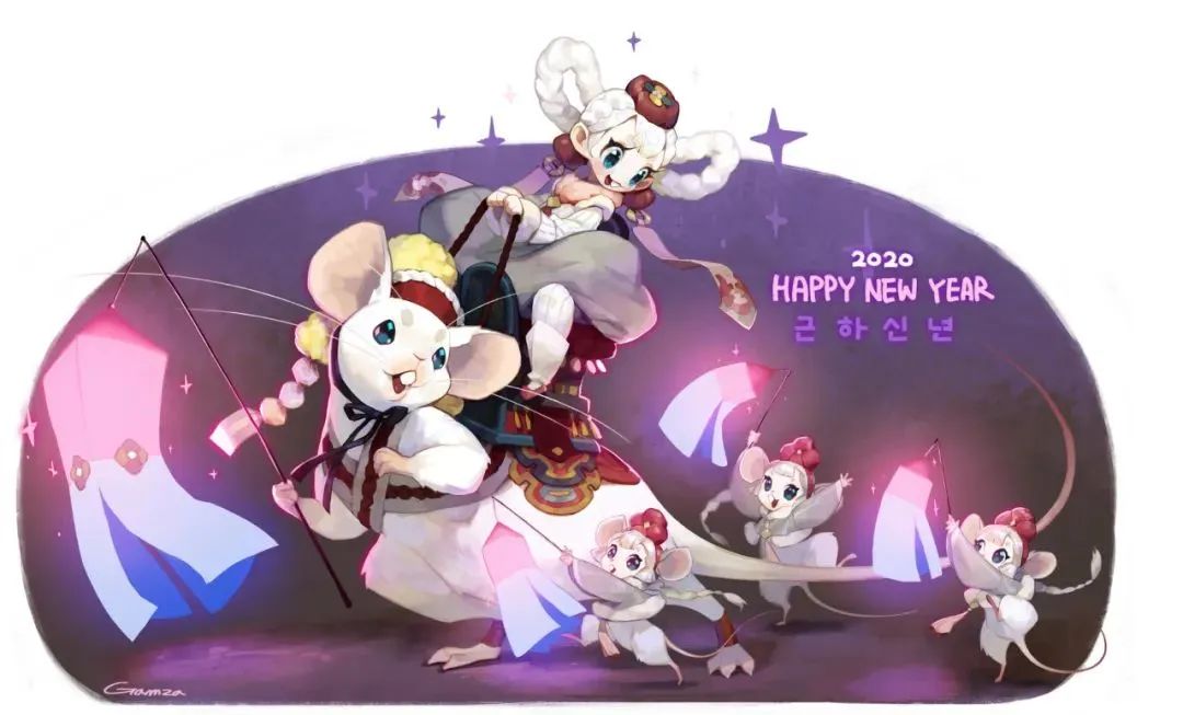 LEEMK,GAMZA/贯彻爱与真实的邪恶｜插画分享