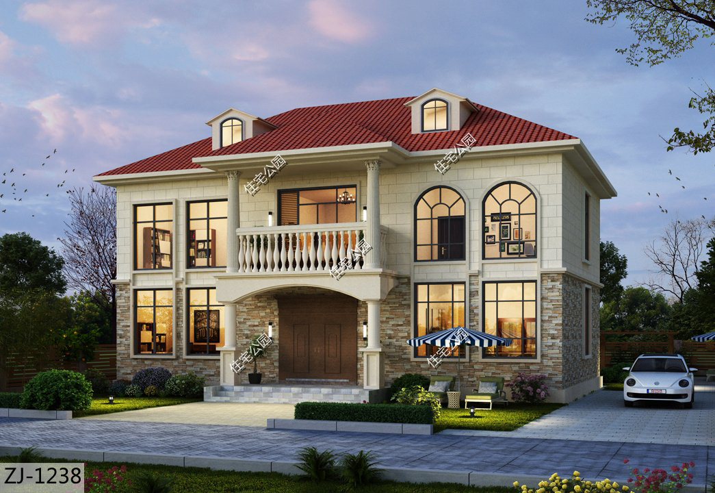 农村自建二层别墅图纸求推荐,1000套农村自建房图纸分享