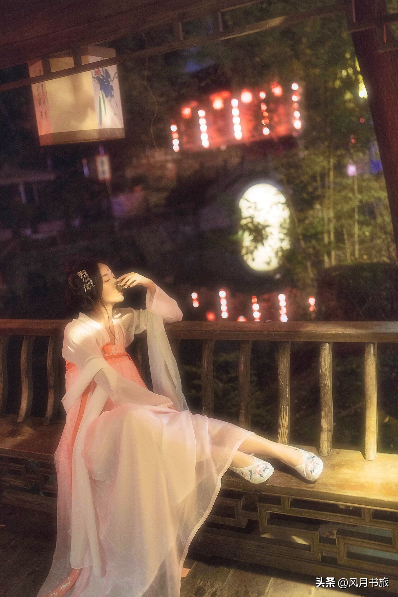 中国成都的锦里古街,成都最低调的三国古镇