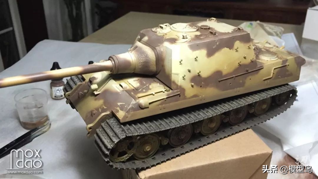 田宫必入的10款坦克模型免上色,田宫突击虎坦克模型