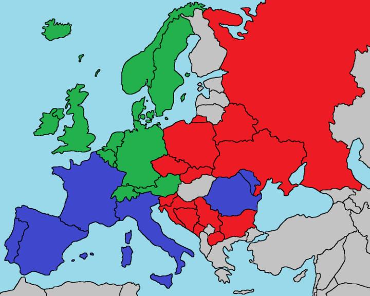 七大洲分界线地图详细版,讲解世界地图七大洲