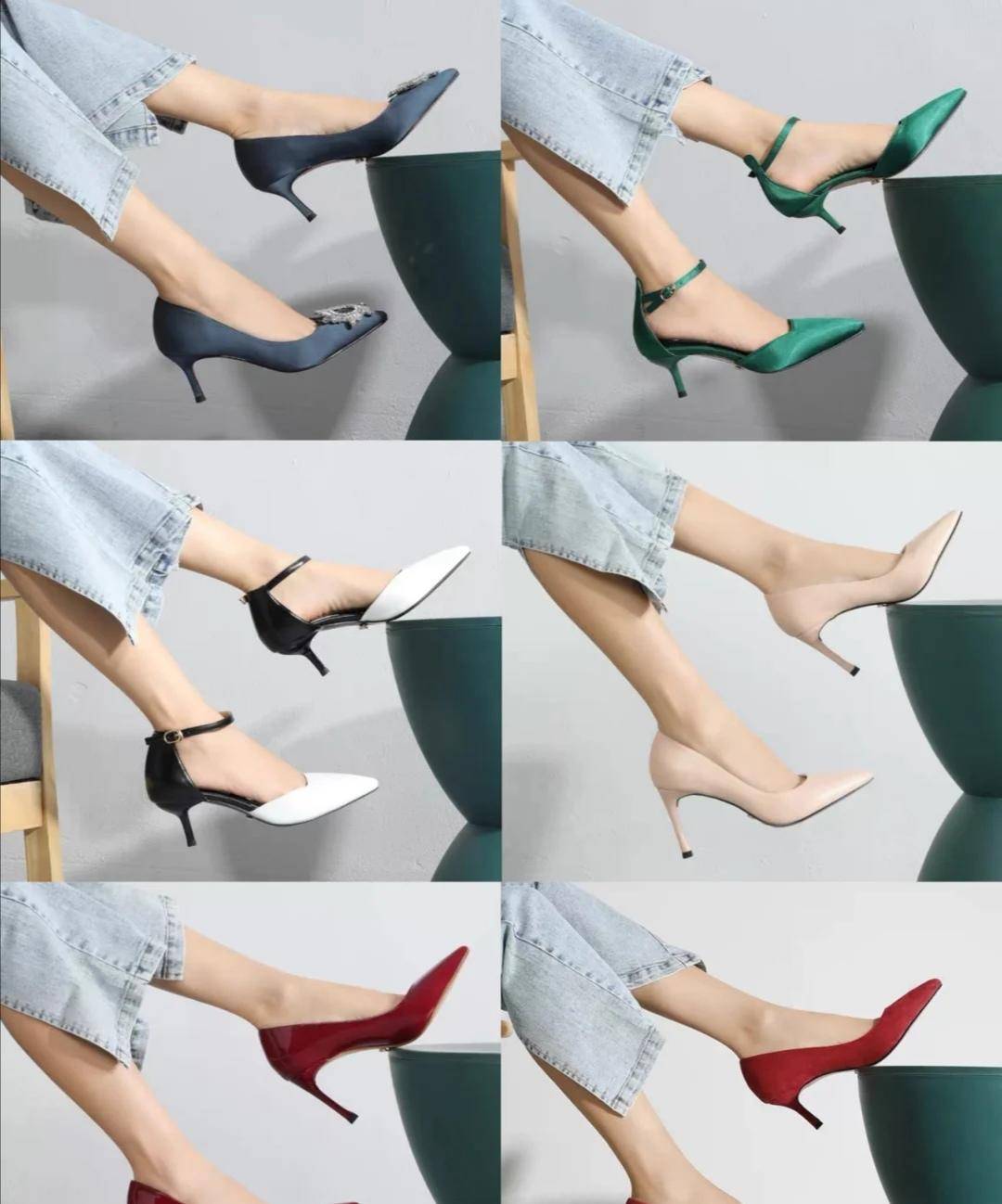 性感优雅的细跟鞋你拥有了吗？舒适又时髦，不愧是女神的必备单品