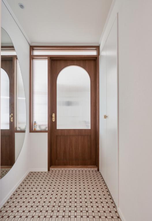 有一种美叫氛围感,一体门窗入户玄关效果图大全