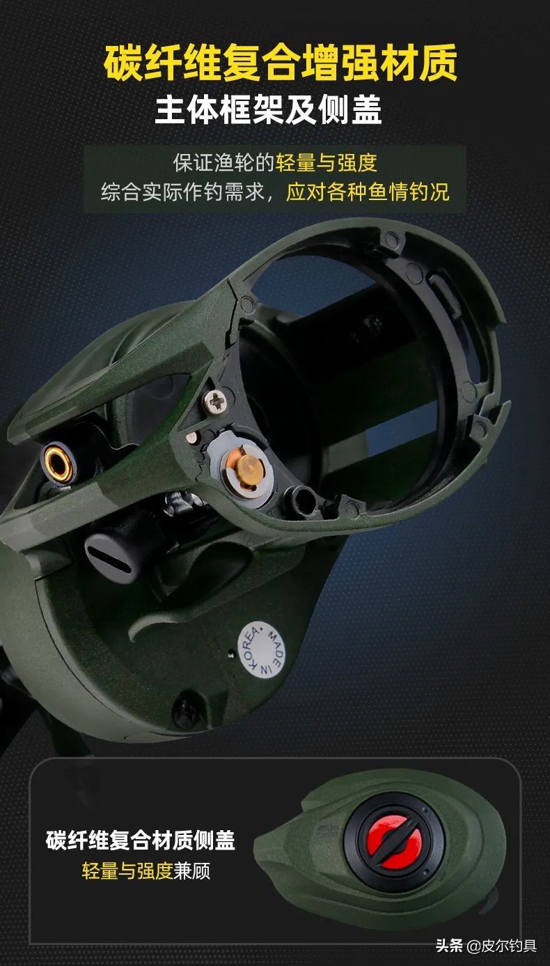 阿布zata水滴轮白色,阿布加西亚zata水滴轮测评