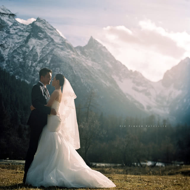 他们摄影,摄影师拍婚纱照油画