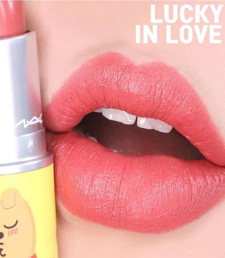 mac口红brickola和露华浓525,mac口红rubywoorussian