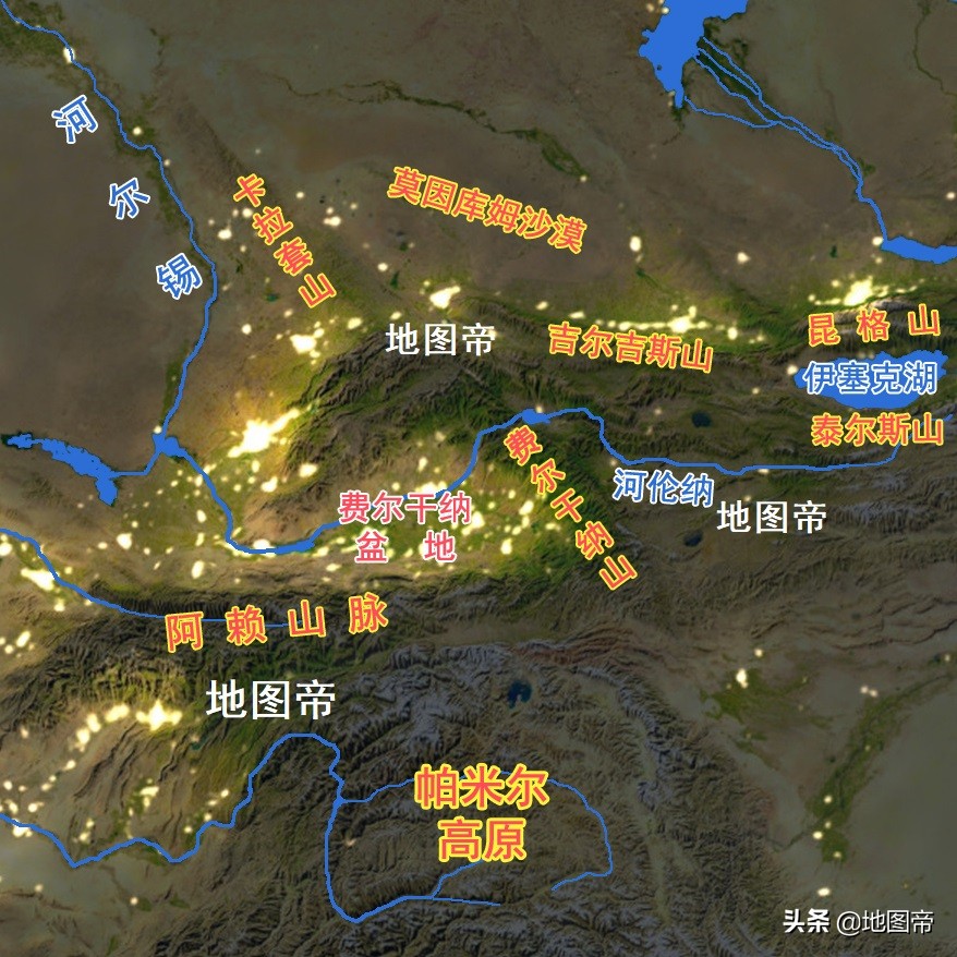 阿富汗邻国有哪些国家,阿富汗有哪些山脉