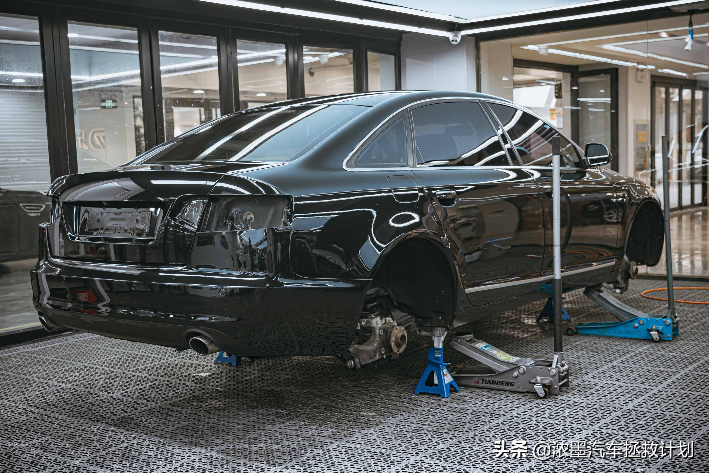 「交汇光影」一台奥迪A6老伙计的重生，时间如水也为这般美好驻足