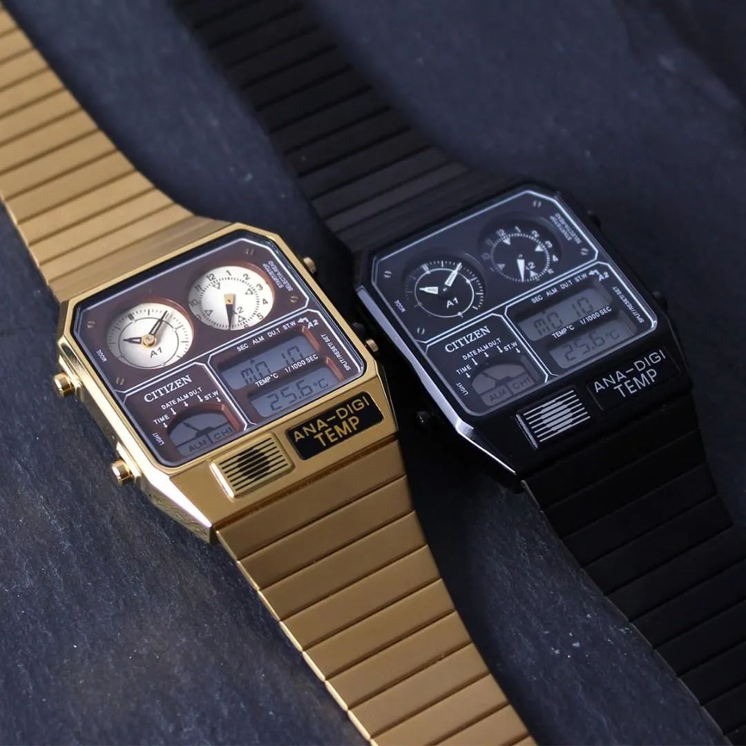 西铁城Ana-DigiTemp:怪异与奇妙的结合体