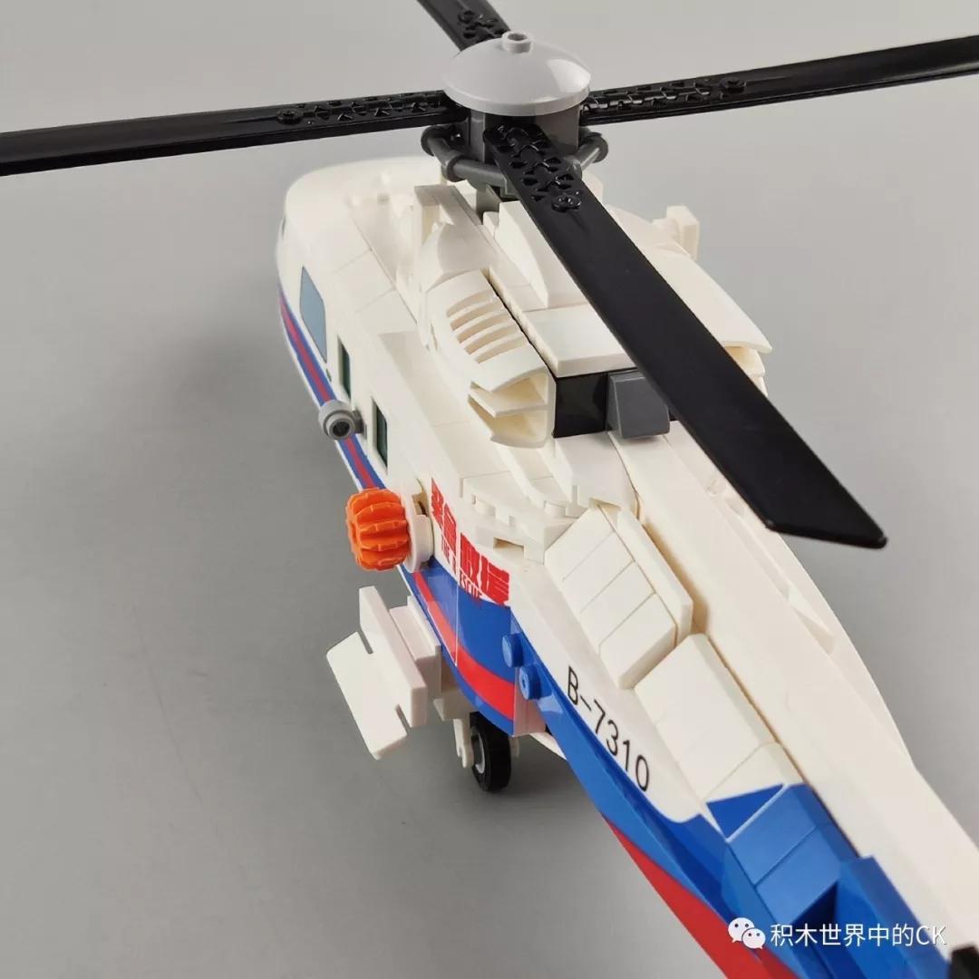 森宝60321救援直升机测评,森宝紧急救援系列