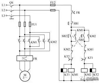 电动机控制电路图实图,常用电动机控制电路图讲解
