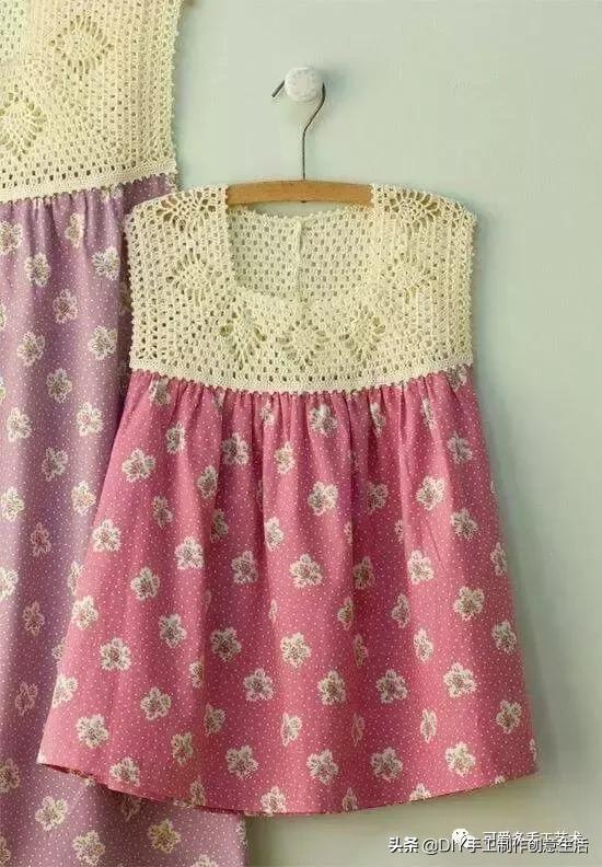 布艺手工制作蓬蓬裙,钩织裙子视频
