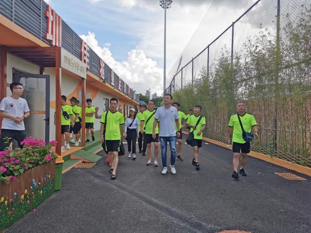 深足参访之行，容志行先生莅临指导工作，学员传承志行风格