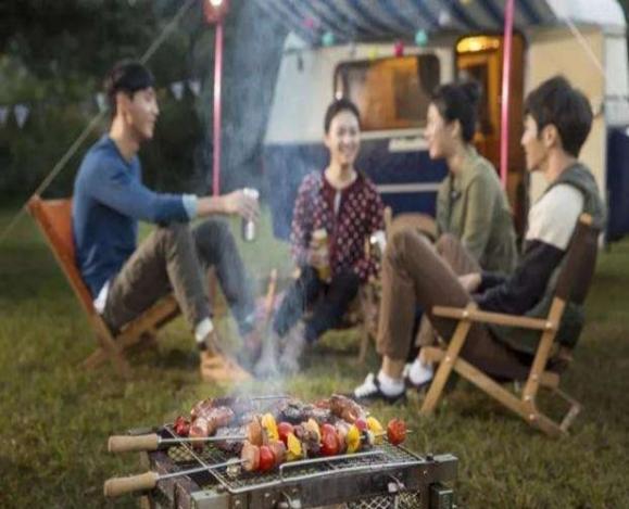 星空露营附近,星空露营地烧烤