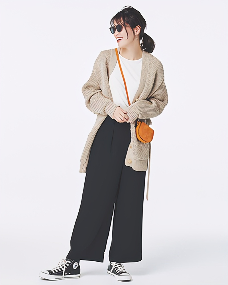 匡威休闲百搭风高帮鞋,匡威的高帮鞋怎么搭配