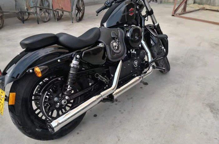 哈雷硬汉x48,哈雷x48油箱12升和14升