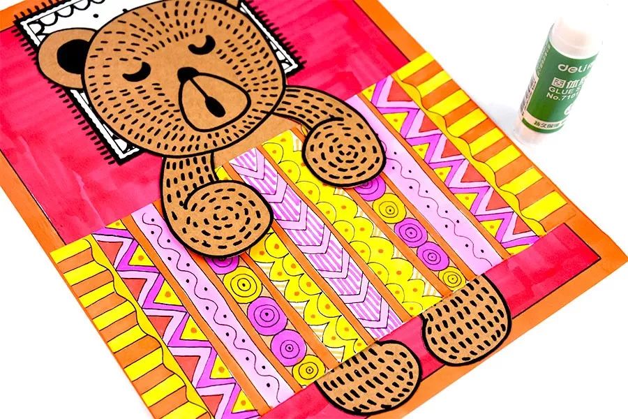 蘑菇房子儿童画教程,创意儿童画教程