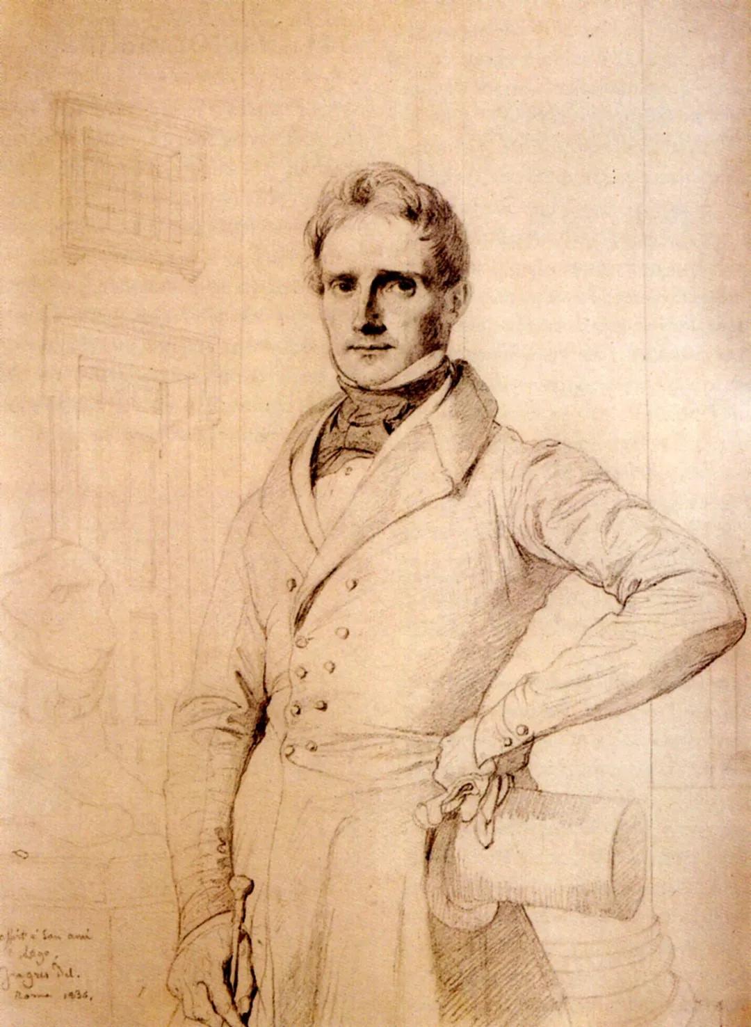 杭州麓山画室研习社|安格尔:优美而纯情的人体艺术大师