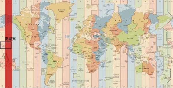 不同时区世界各地人们生活介绍,全球24个时区都有自己的标准时间