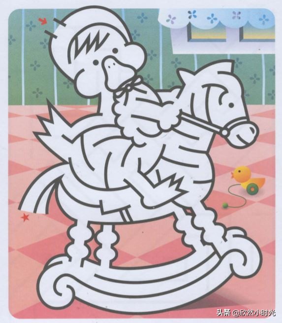 迷宫教程简单6-12岁,小孩迷宫推荐