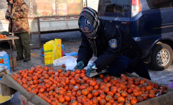东北零下40度的赶集春节,东北零下三十度的大集