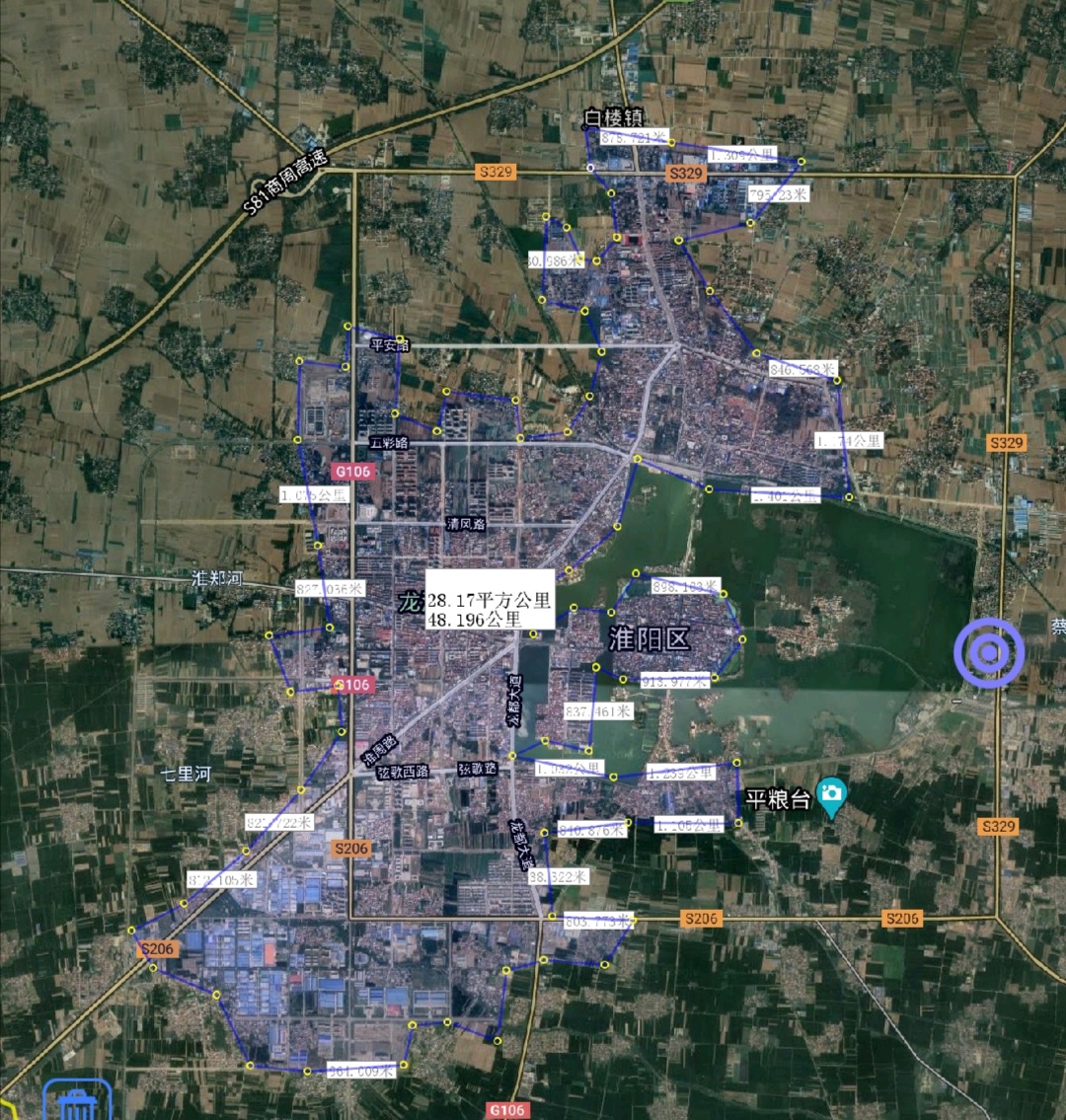 周口川汇区多大面积,周口各县建成区面积排名